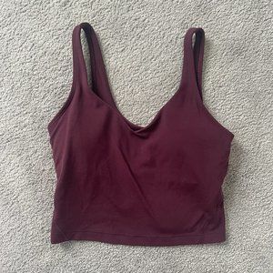 Lululemon Align Tank in Cassis sz 4
